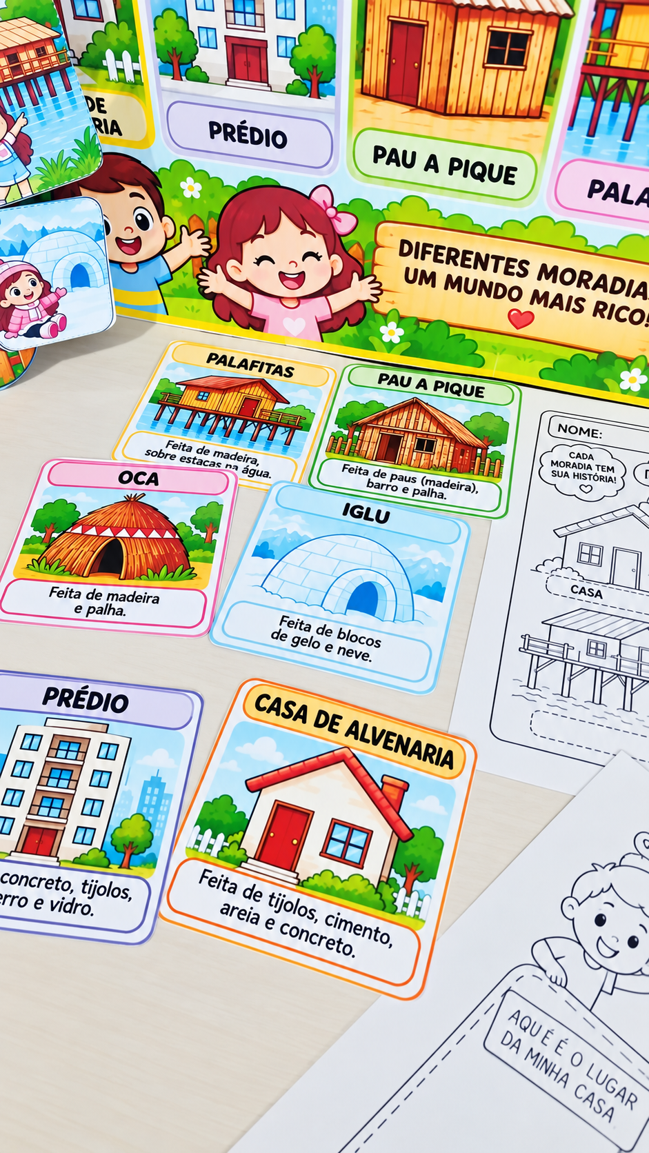 Kit Tipos de Moradia