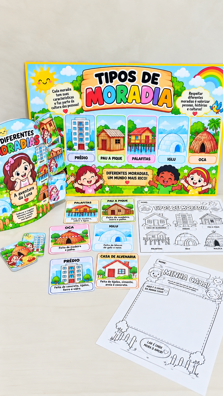 Kit Tipos de Moradia
