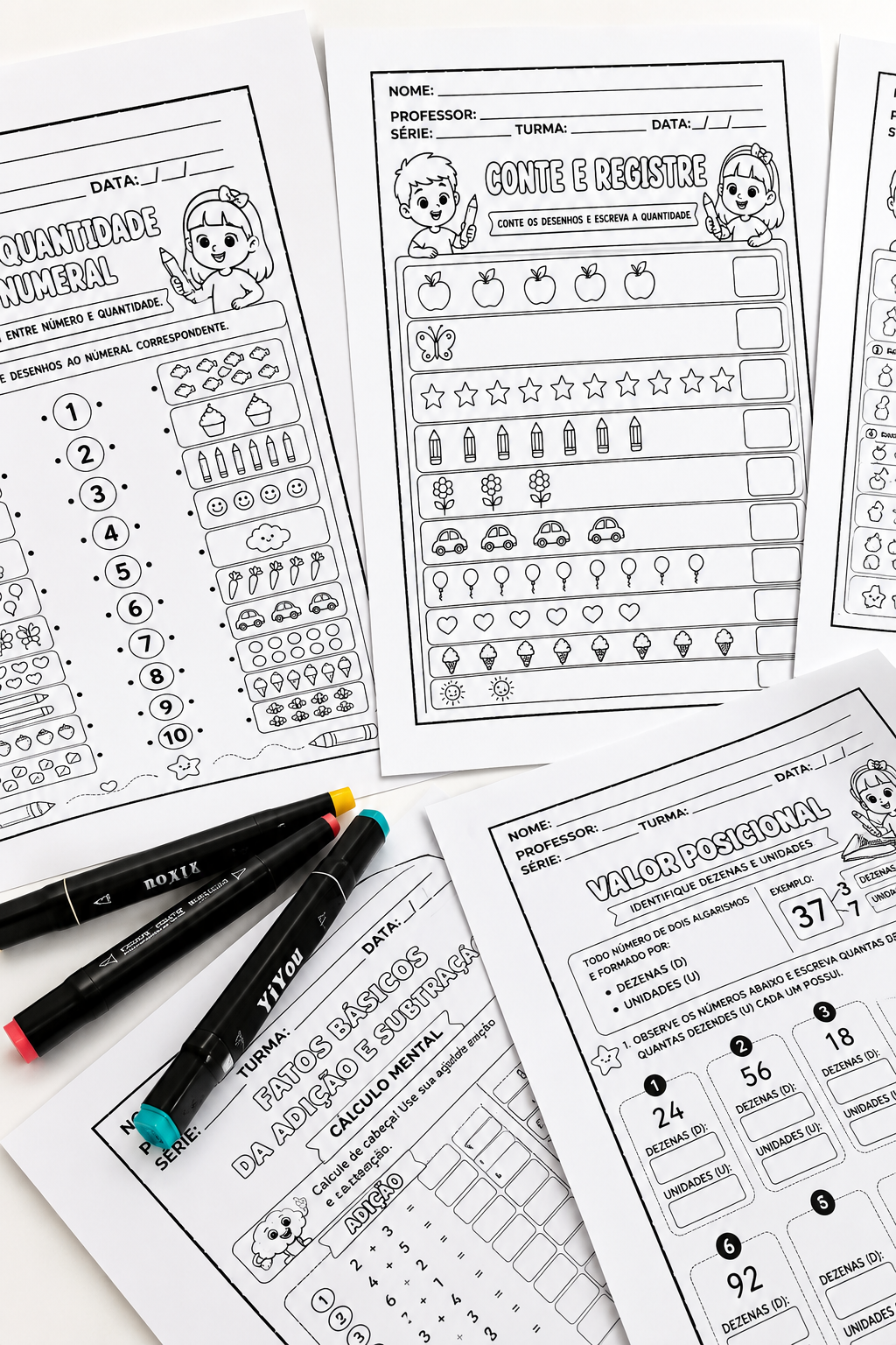 Atividades de Matemática e Alfabetização